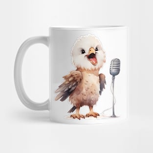 Bald Eagle Singing Mug